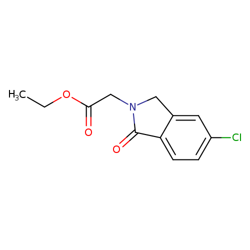 Ethyl 2-(5-chloro-1-oxo-3H-isoindol-2-yl)acetate