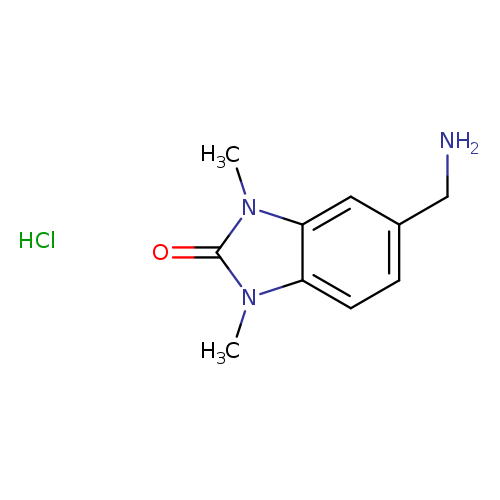 5-(aminomethyl)-1,3-dimethyl-1,3-dihydro-2H-benzimidazol-2-one hydrochloride