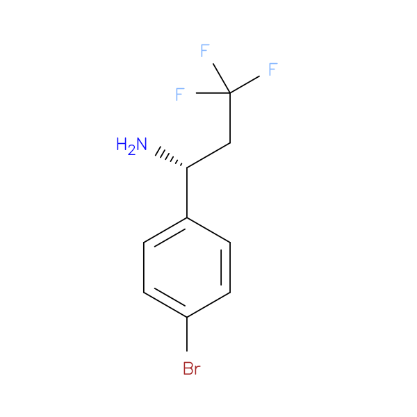 (1R)-1-(4-Bromophenyl)-3,3,3-trifluoropropan-1-amine