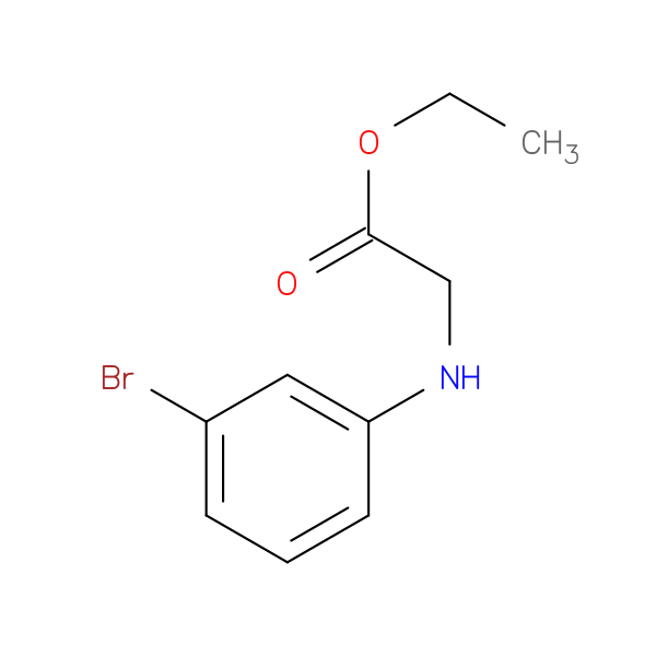ethyl 2-[(3-bromophenyl)amino]acetate