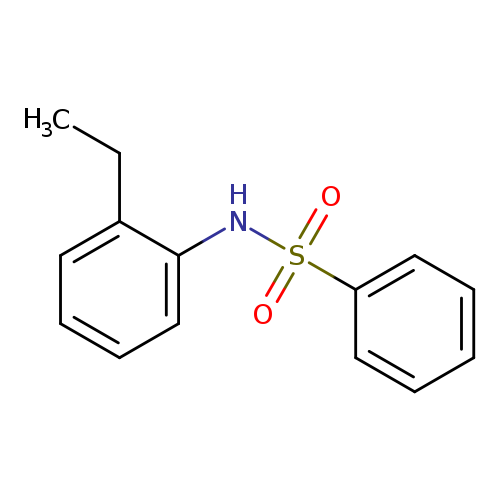 Benzenesulfonamide, N-(2-ethylphenyl)-
