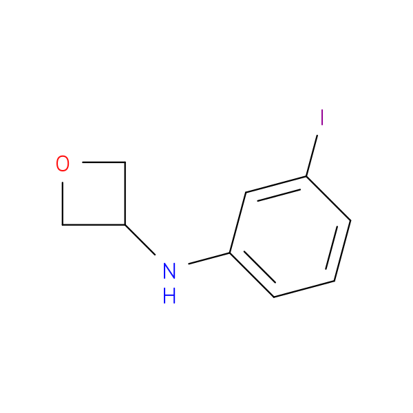 N-(3-iodophenyl)oxetan-3-amine