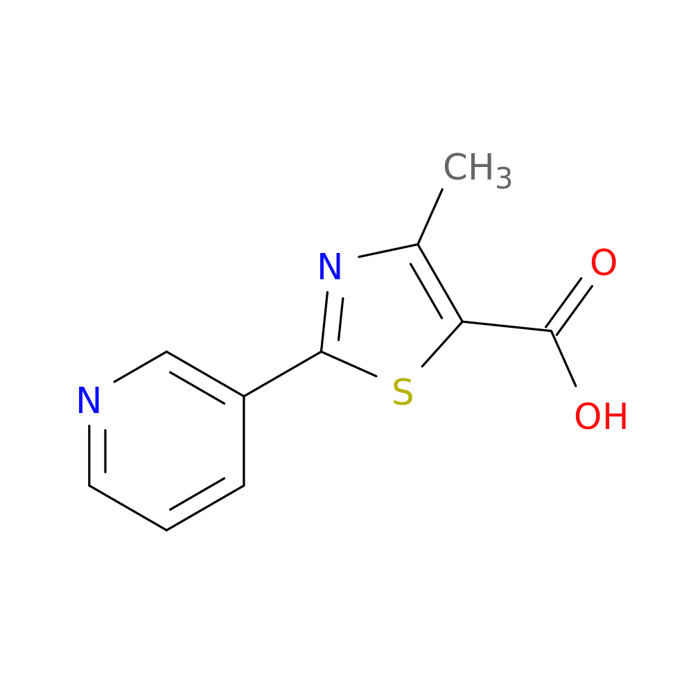 4-Methyl-2-(Pyridin-3-Yl)Thiazole-5-Carboxylic Acid