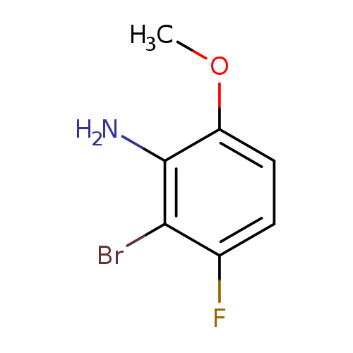 2-Bromo-3-fluoro-6-methoxyaniline