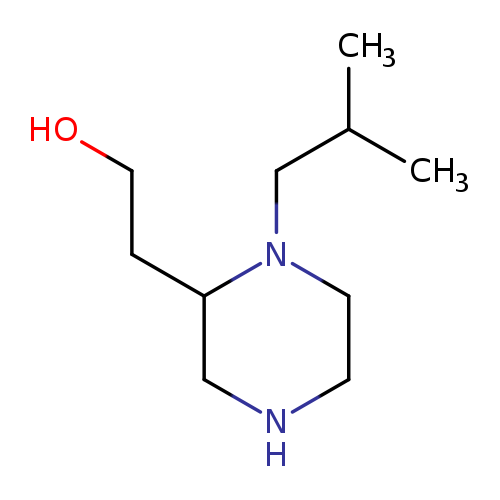 2-(1-Isobutylpiperazin-2-yl)ethanol