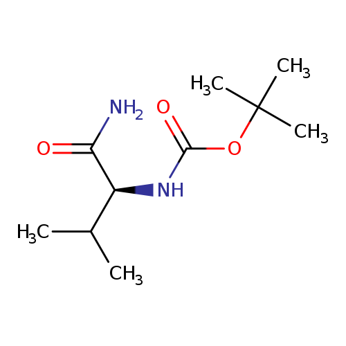 Carbamic acid, [(1S)-1-(aminocarbonyl)-2-methylpropyl]-,1,1-dimethylethyl ester