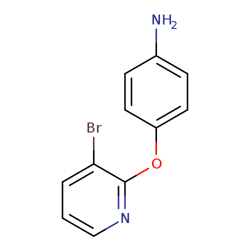 4-(3-Bromopyridin-2-yloxy)benzenamine