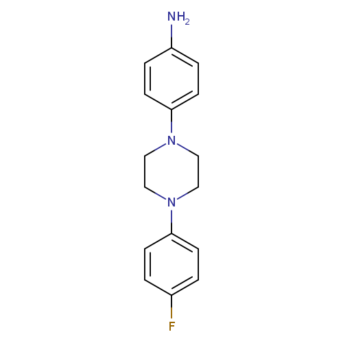 4-[4-(4-fluorophenyl)piperazin-1-yl]aniline