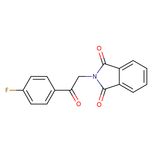 1H-Isoindole-1,3(2H)-dione, 2-[2-(4-fluorophenyl)-2-oxoethyl]-