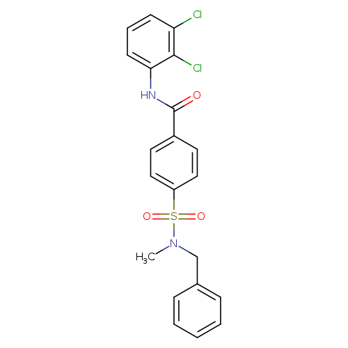 4-[benzyl(methyl)sulfamoyl]-N-(2,3-dichlorophenyl)benzamide