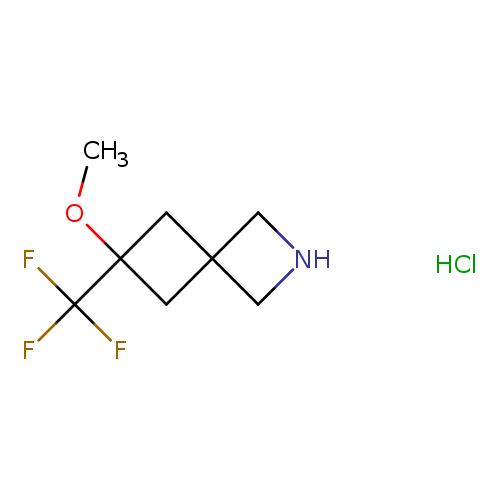 6-methoxy-6-(trifluoromethyl)-2-azaspiro[3.3]heptane hydrochloride