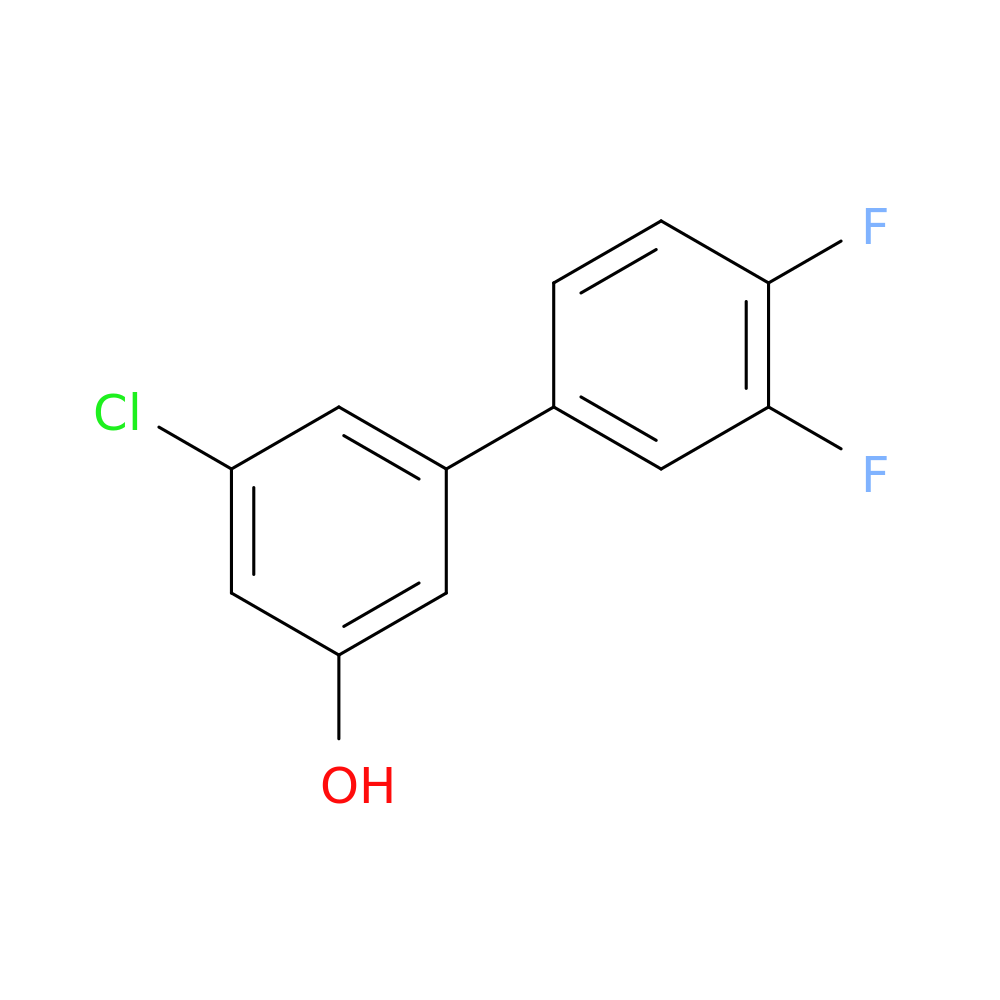 3-Chloro-5-(3,4-difluorophenyl)phenol
