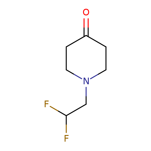 1-(2,2-difluoroethyl)piperidin-4-one