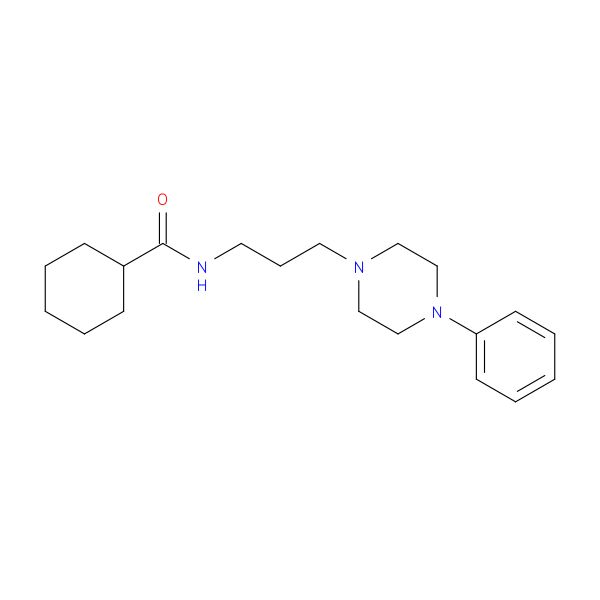 N-[3-(4-phenylpiperazin-1-yl)propyl]cyclohexanecarboxamide