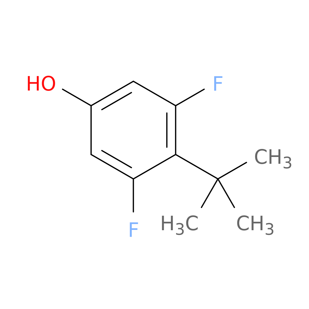 4-(tert-Butyl)-3，5-difluorophenol