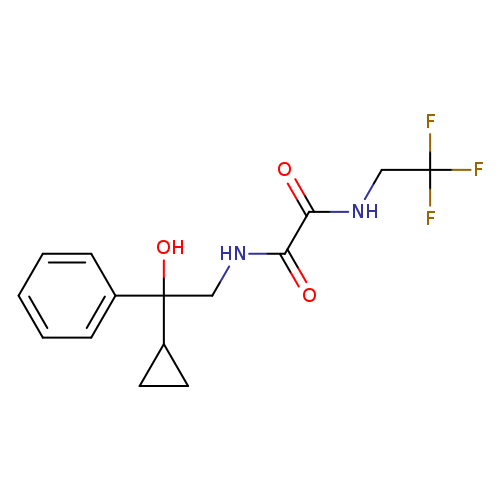 N'-(2-cyclopropyl-2-hydroxy-2-phenylethyl)-N-(2,2,2-trifluoroethyl)ethanediamide