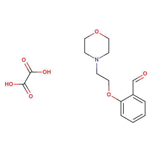 2-(2-Morpholinoethoxy)benzaldehyde oxalate