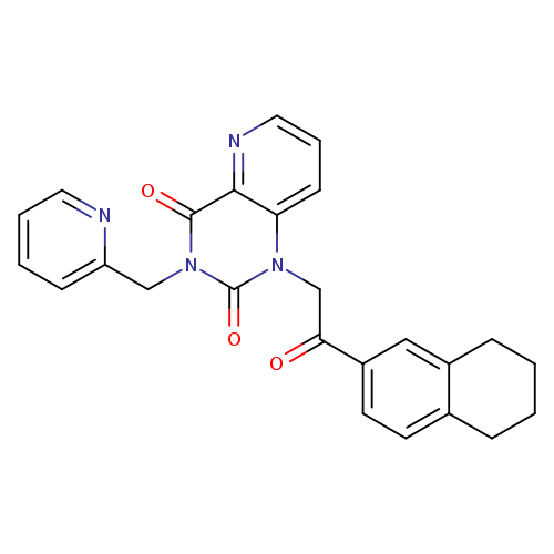 1-[2-oxo-2-(5,6,7,8-tetrahydronaphthalen-2-yl)ethyl]-3-[(pyridin-2-yl)methyl]-1H,2H,3H,4H-pyrido[3,2-d]pyrimidine-2,4-dione