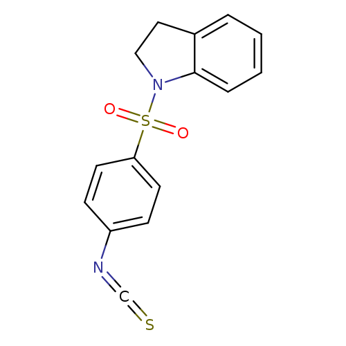1-[(4-Isothiocyanatophenyl)sulfonyl]indoline