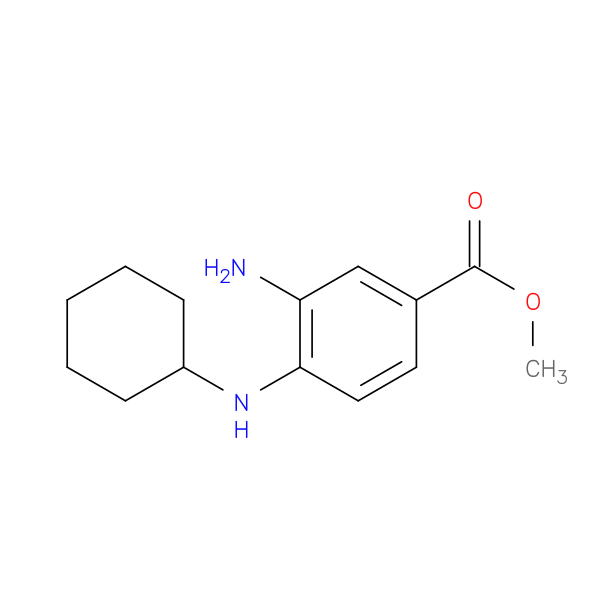 Methyl 3-amino-4-(cyclohexylamino)benzoate