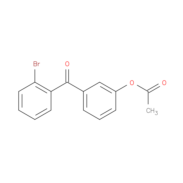 3-Acetoxy-2'-bromobenzophenone