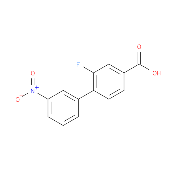 3-Fluoro-4-(3-nitrophenyl)benzoic acid