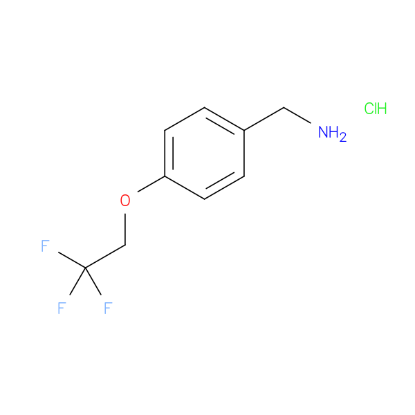 [4-(2,2,2-trifluoroethoxy)phenyl]methanamine hydrochloride