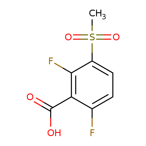 2,6-Difluoro-3-methanesulfonylbenzoic acid