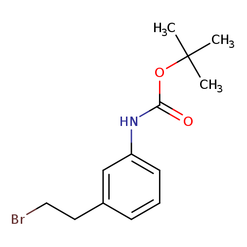 tert-butyl N-[3-(2-bromoethyl)phenyl]carbamate