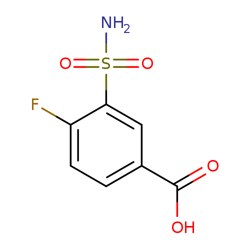 4-Fluoro-3-sulfamoylbenzoic acid