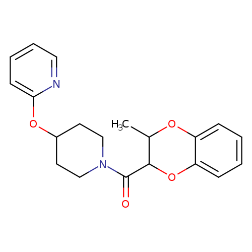 2-{[1-(3-methyl-2,3-dihydro-1,4-benzodioxine-2-carbonyl)piperidin-4-yl]oxy}pyridine