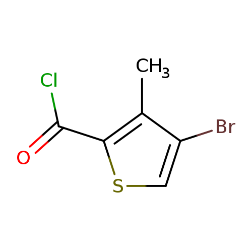 4-Bromo-3-methyl-2-thiophenecarbonyl chloride