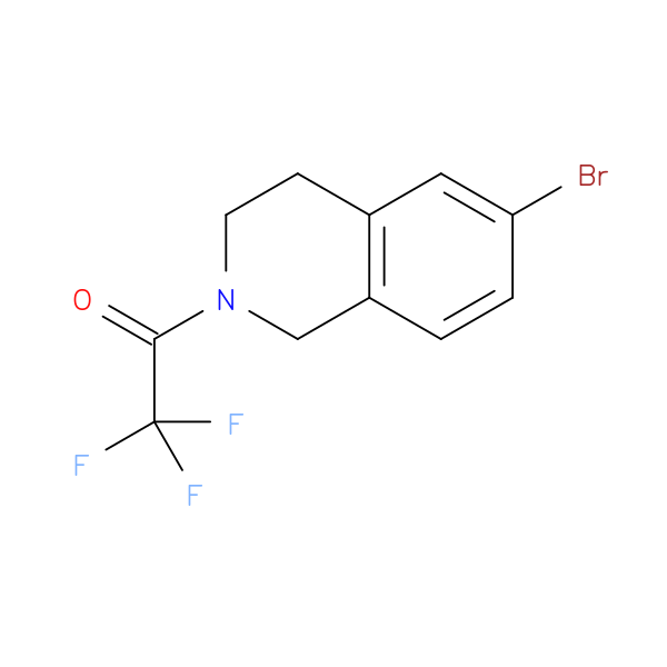 1-(6-Bromo-3,4-dihydro-2(1h)-isoquinolinyl)-2,2,2-trifluoro-ethanone