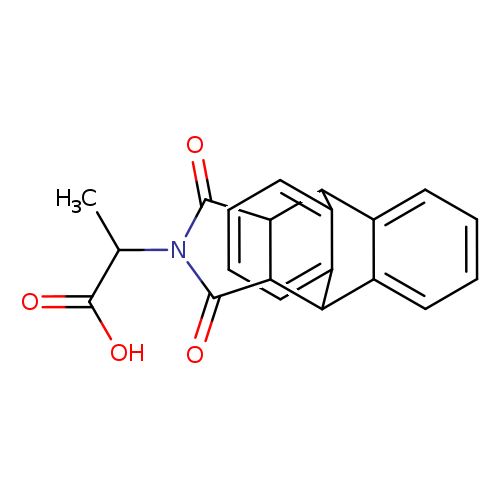 2-(16,18-Dioxo-17-azapentacyclo[6.6.5.0(2,7).0(9,14).0(15,19)]nonadeca-2,4,6,9,11,13-hexaen-17-yl)propanoic acid