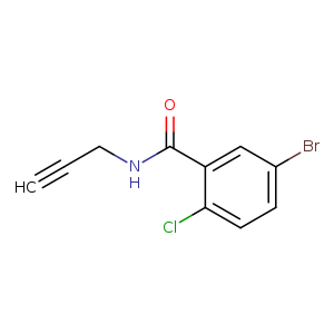 5-Bromo-2-chloro-n-(prop-2-yn-1-yl)benzamide