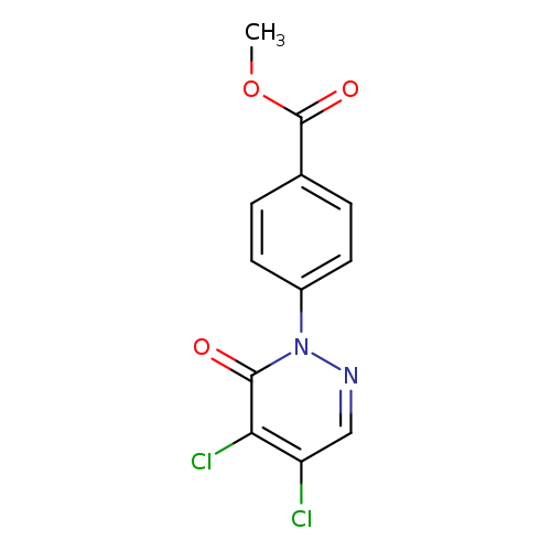 methyl 4-(4,5-dichloro-6-oxopyridazin-1(6H)-yl)benzoate