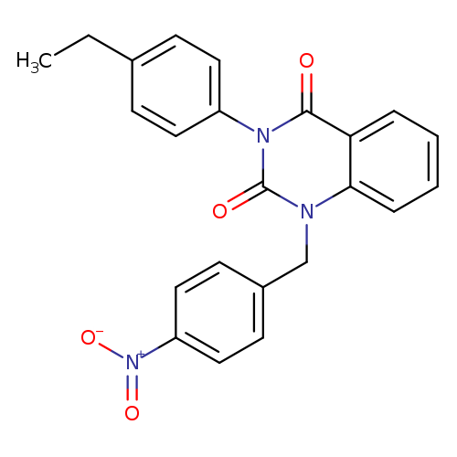 3-(4-ethylphenyl)-1-[(4-nitrophenyl)methyl]-1,2,3,4-tetrahydroquinazoline-2,4-dione