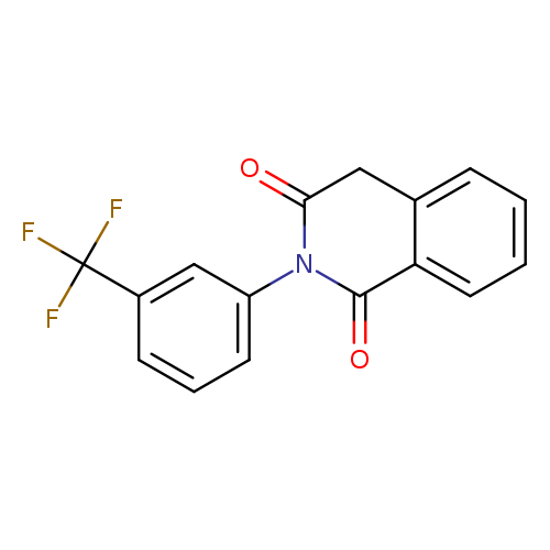 2-[3-(trifluoromethyl)phenyl]-1,2,3,4-tetrahydroisoquinoline-1,3-dione