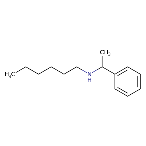 hexyl(1-phenylethyl)amine