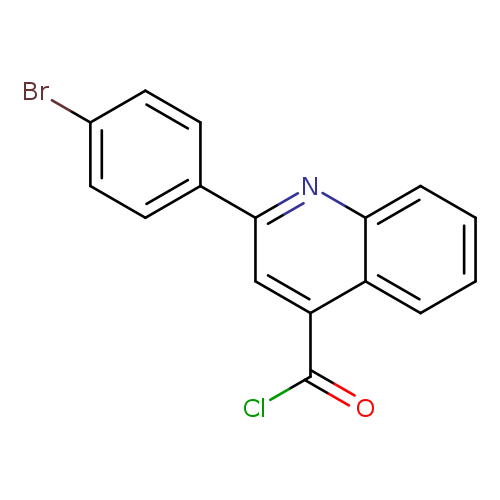 2-(4-Bromophenyl)quinoline-4-carbonyl chloride