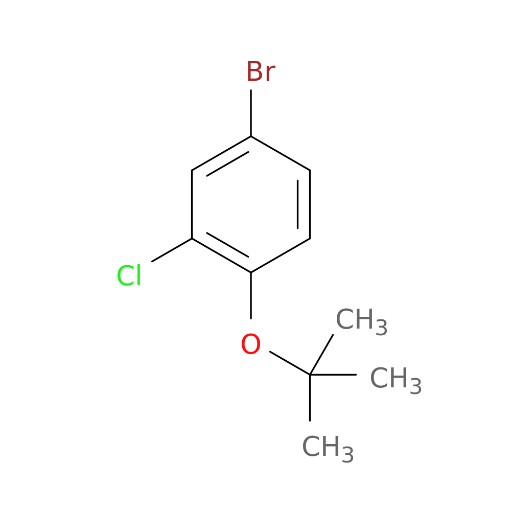 Benzene, 4-bromo-2-chloro-1-(1,1-dimethylethoxy)-