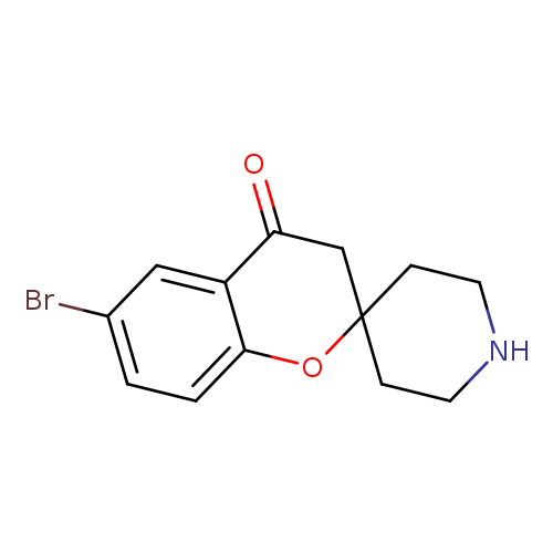 6-bromo-3H-spiro[1-benzopyran-2,4'-piperidine]-4-one