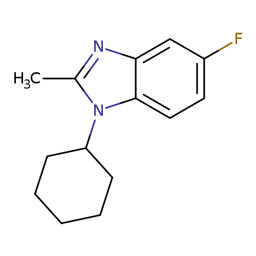 1-Cyclohexyl-5-fluoro-2-methyl-1,3-benzodiazole