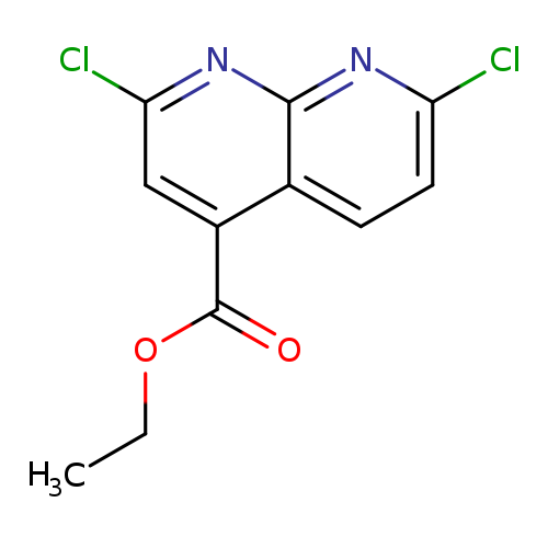 ethyl 2,7-dichloro-1,8-naphthyridine-4-carboxylate