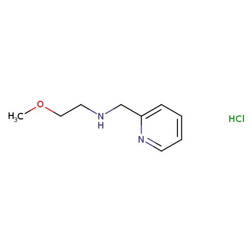 2-Methoxy-N-(pyridin-2-ylmethyl)ethanamine hydrochloride