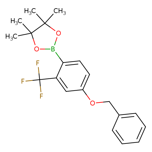 1,3,2-Dioxaborolane, 4,4,5,5-tetramethyl-2-[4-(phenylmethoxy)-2-(trifluoromethyl)phenyl]-