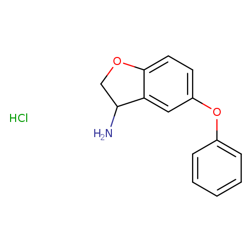 5-phenoxy-2,3-dihydro-1-benzofuran-3-amine hydrochloride