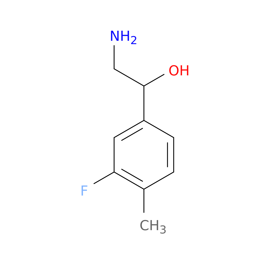 2-amino-1-(3-fluoro-4-methylphenyl)ethan-1-ol