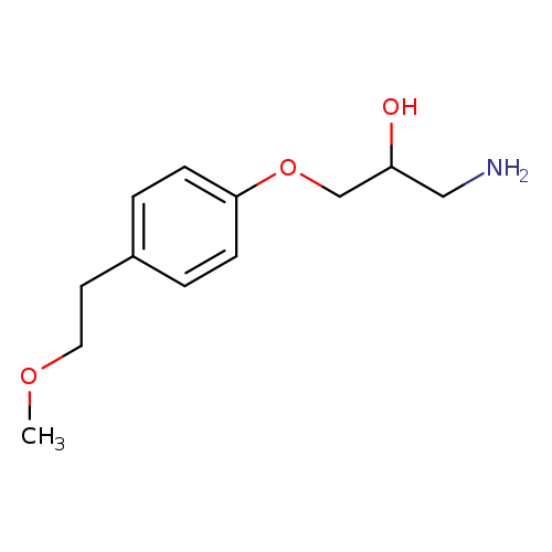 1-Amino-3-[4-(2-methoxyethyl)phenoxy]-2-propanol