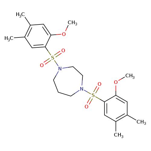 1,4-bis(2-methoxy-4,5-dimethylbenzenesulfonyl)-1,4-diazepane